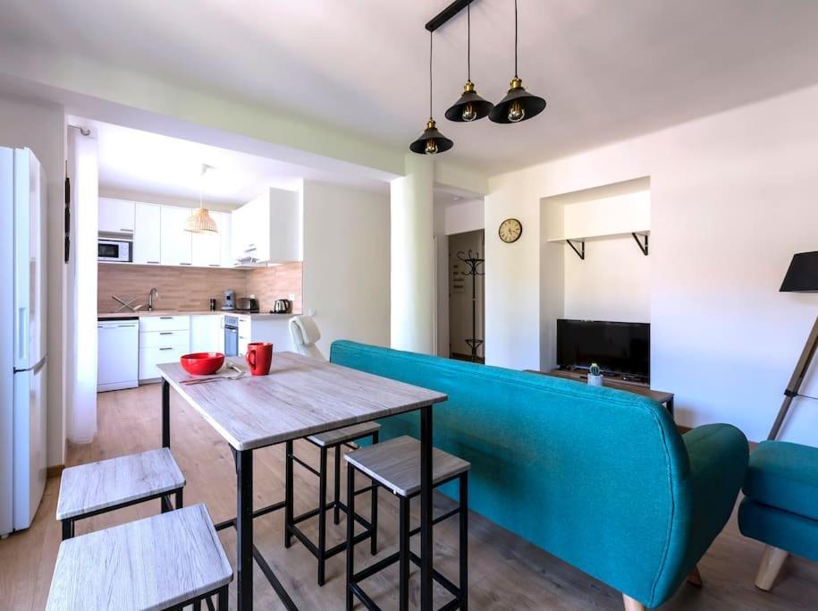 L'Azur 15'Plage 10'Port 5'Train Clim Wifi Pkg Apartman Toulon Kültér fotó