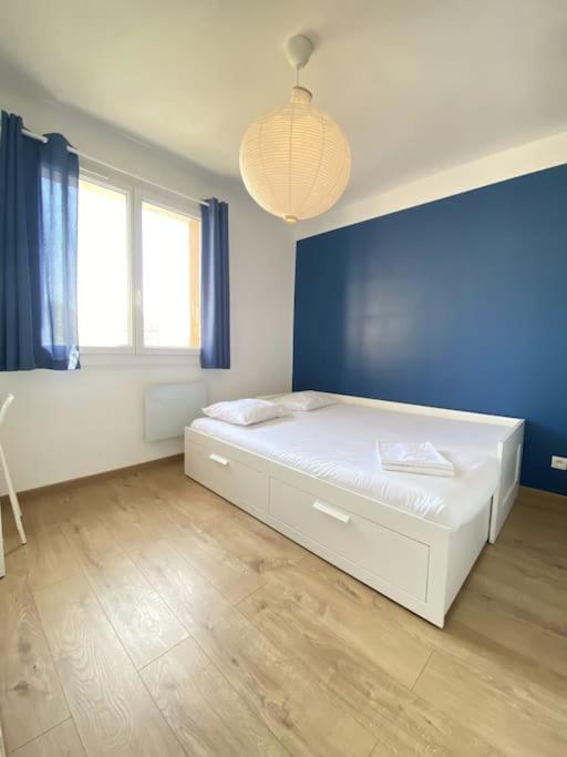 L'Azur 15'Plage 10'Port 5'Train Clim Wifi Pkg Apartman Toulon Kültér fotó